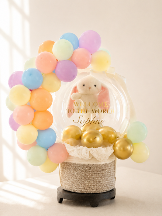 Bundle of Joy Balloon Hug