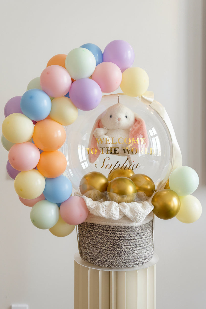 Bundle of Joy Balloon Hug