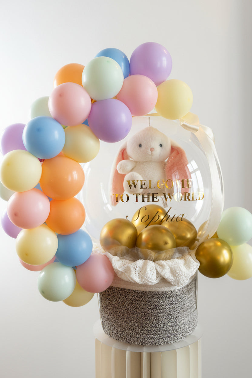 Bundle of Joy Balloon Hug