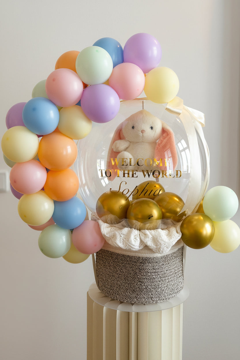 Bundle of Joy Balloon Hug