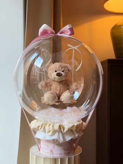 Teddy Bear On Swing Balloon Gift
