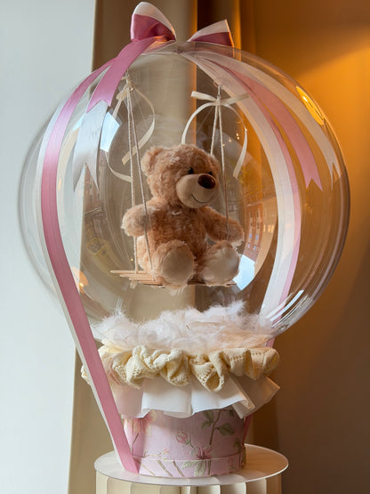 Teddy Bear On Swing Balloon Gift